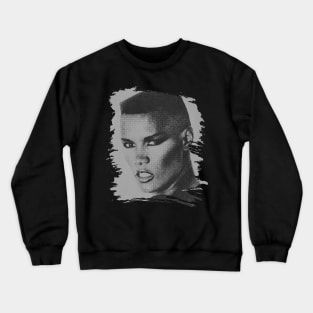 Grace Jones // Retro poster Crewneck Sweatshirt